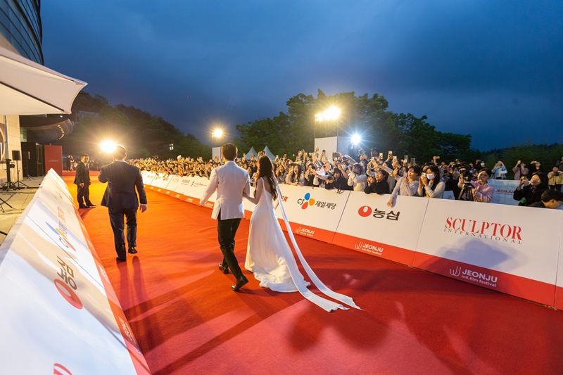 ﻿Roter Teppich beim 25. Jeonju International Filmfestival im vergangenen Jahr