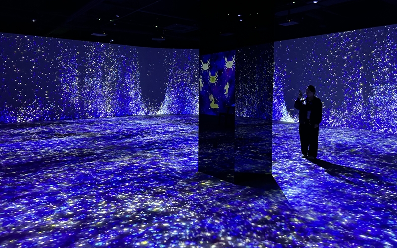 Fiorium, eine Medienkunst-Ausstellungshalle, wurde am 30. April eröffnet ⓒ Margareth Theresia 