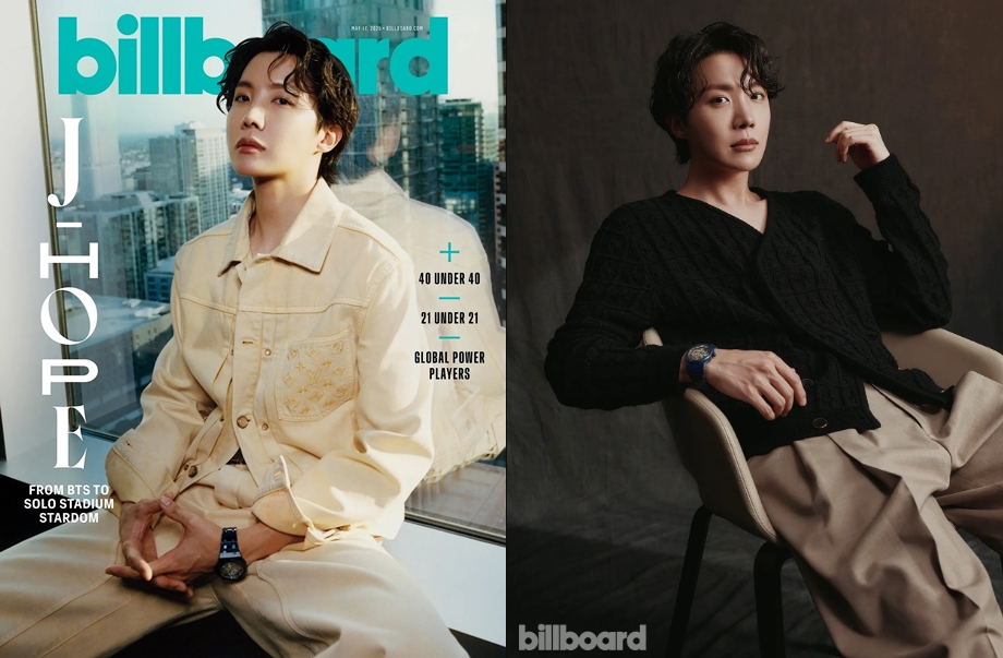 J-Hope, das Mitglied der K-Pop-Boygruppe BTS, wurde als das Cover-Modell des US-amerikanischen Billboard Magazins der Aufgabe Mai ausgewählt ⓒ Billboard