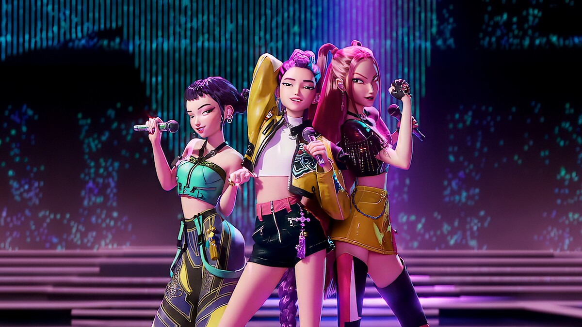 Das OST-Lied “Your Idol” von der Netflix-Animation “KPop Demon Hunters” belegte am 4. Juli den ersten Platz bei den Daily-Top-Songs von den USA von Spotify ⓒ Netflix 
