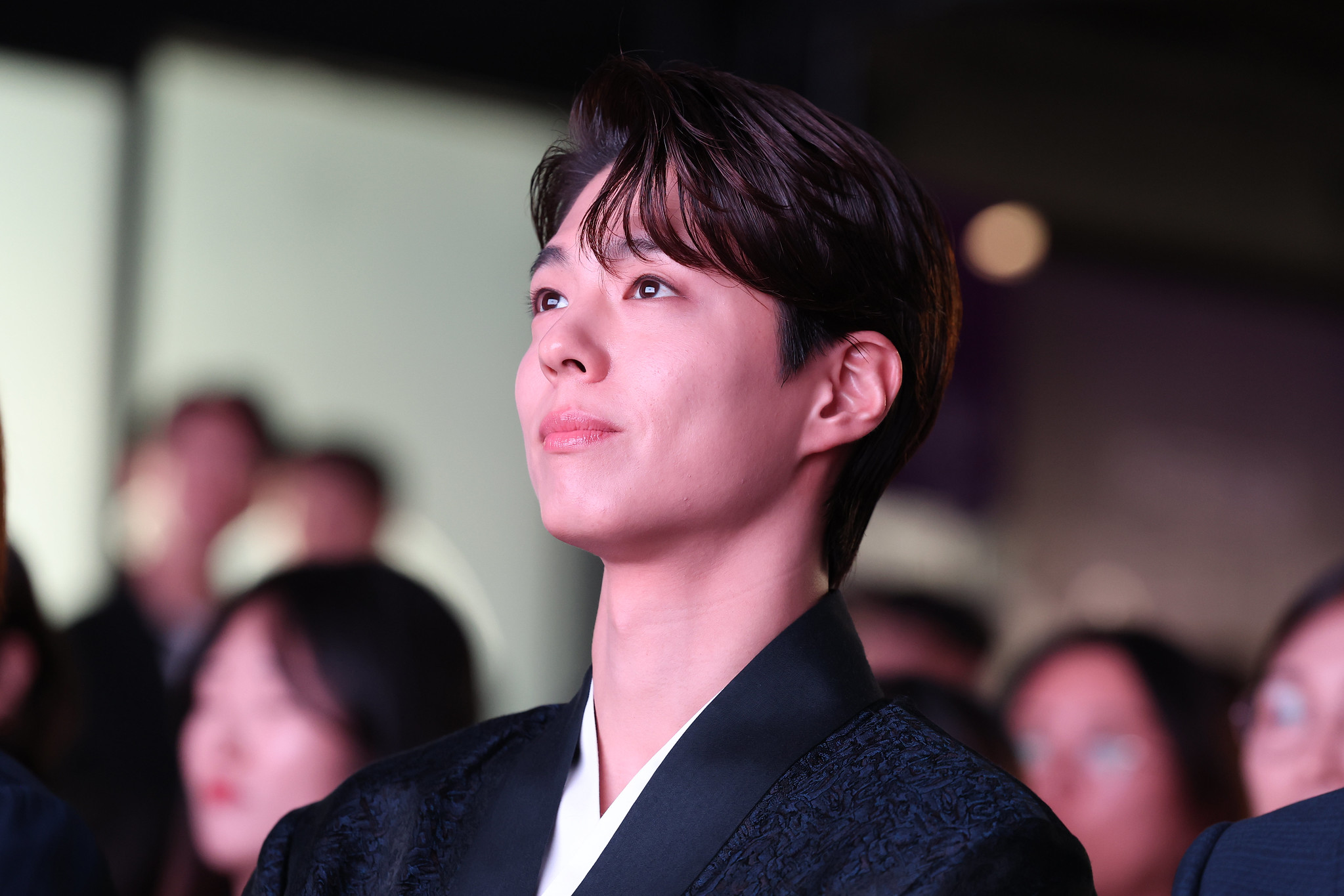 Als der Ehrenbotschafter für den Tourismus in Korea 2025 wurde der koreanische Schauspieler Park Bo-gum ausgewählt. Foto von Park Bo-gum bei der Ernennungszeremonie am 29. Juli in der SJ Kunsthalle in Gangnam-gu, Soul 