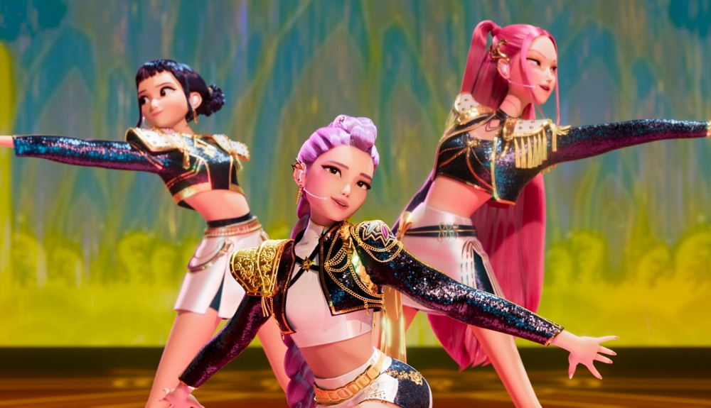 Der Netflix-Animationsfilm “KPop Demon Hunters” eroberte die Kategorie TV Shows und Film bei Netflix ⓒ Offizielle Facebook-Seite von Sony Pictures Animation 