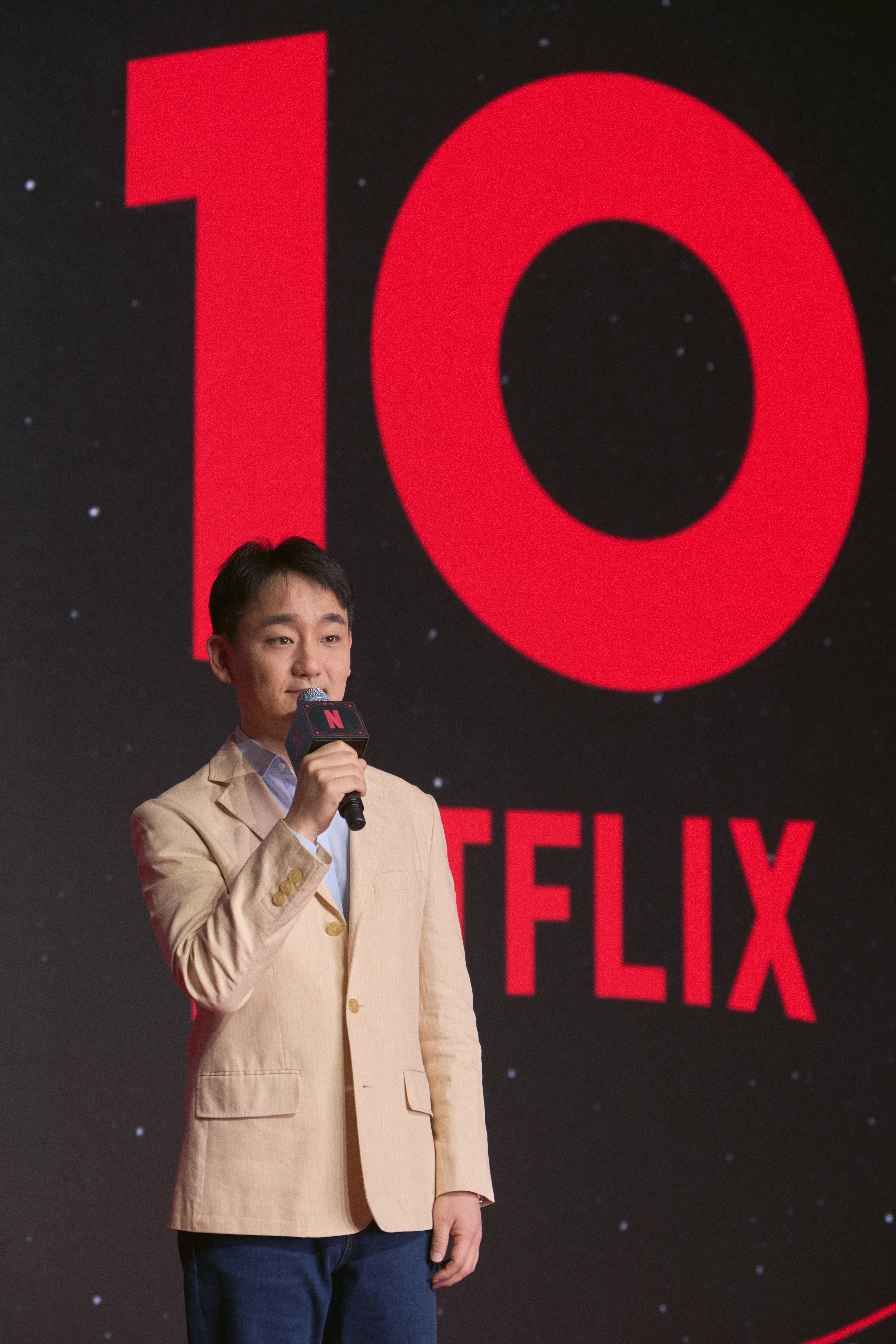 Don Kang, Vizepräsident für koreanische Inhalte bei Netflix, äußert sich am 21. Januar bei der Veranstaltung “Next on Netflix 2026 Korea” im Conrad Seoul in Yeongdeungpo-gu 