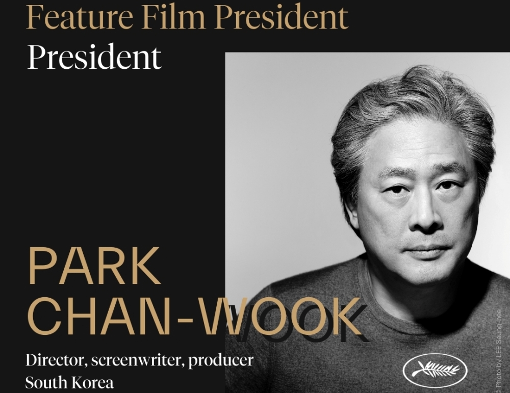 Park Chan-wook, der koreanische Filmregisseur, &uuml;bernimmt die Leitung der Jury der 79. Internationalen Filmfestspielen von Cannes ernannt ⓒ Offizielle Facebook-Seite von Internationalen Filmfestspielen von Cannes 