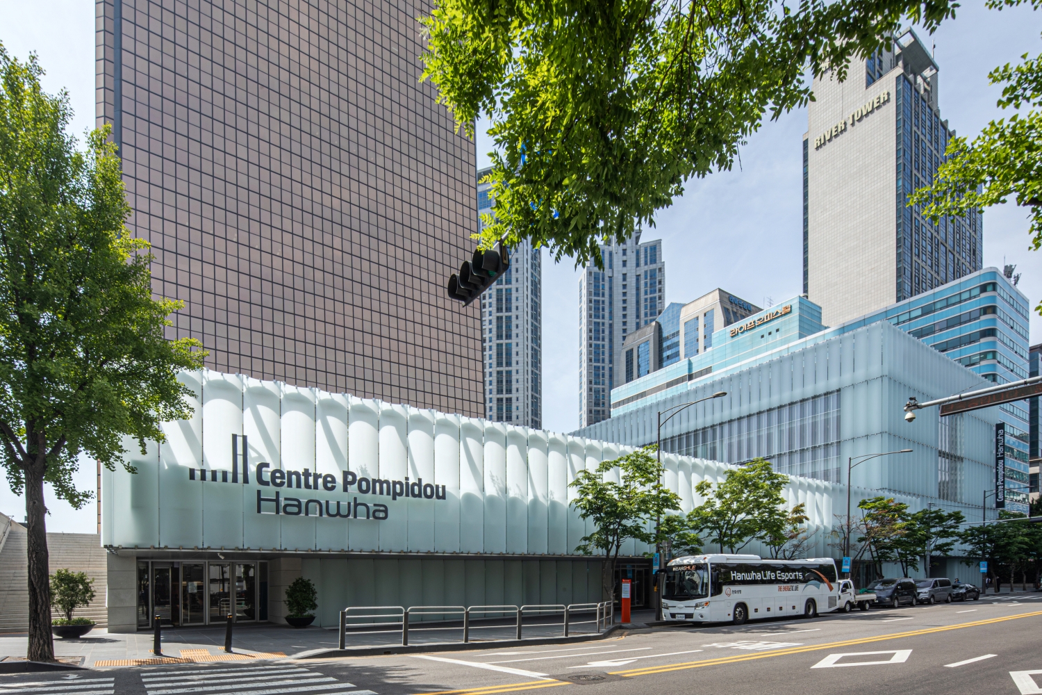 Foto: Das Centre Pompidou Hanwha im 63 Building in Yeongdeungpo-gu, Seoul. Es ist die dritte Auslandsniederlassung vom Centre Pompidou nach M&aacute;laga in Spanien und dem West Bund in Shanghai, China ⓒ Hanwha Foundation of Culture