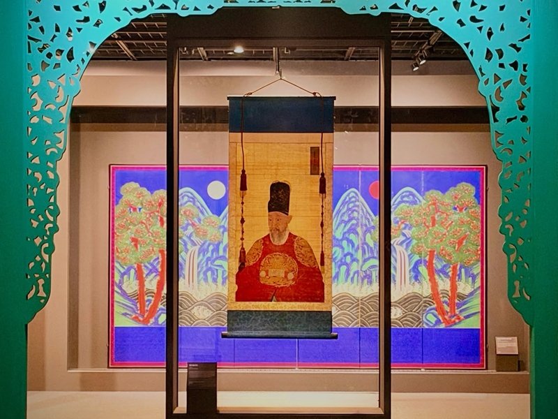 Foto: Das Porträt des Königs Yeongjo im Busan Museum in Nam-gu, Busan ⓒ Offizielle Facebook-Seite des Busan Museum