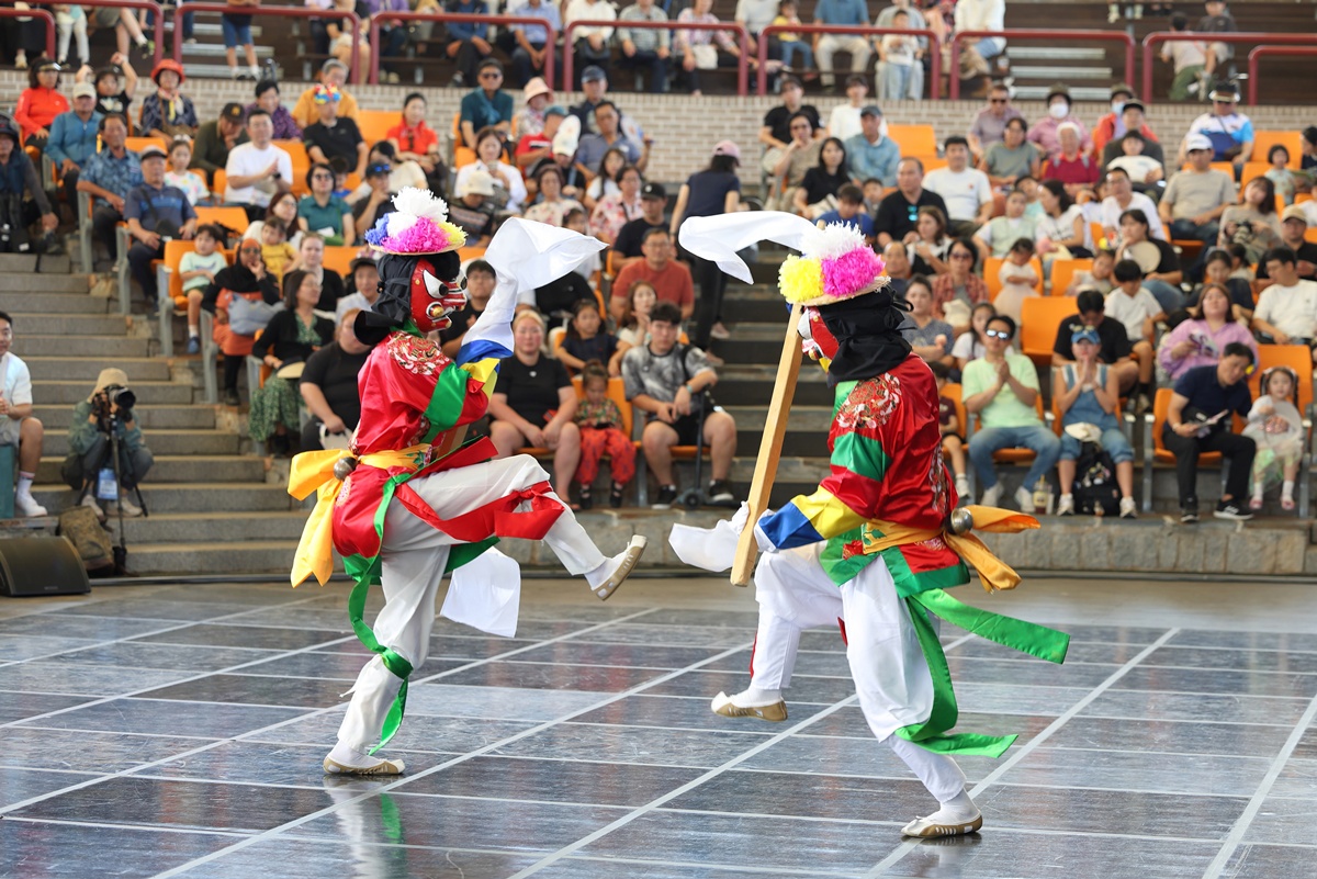 Am 26. September bis zum 5. Oktober fand das Andong Maskdance Festival statt ⓒ Andong Maskdance Festival
