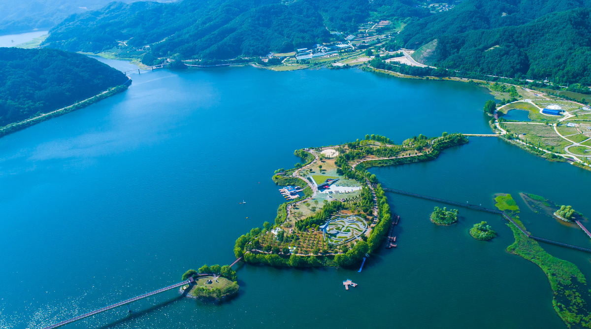 Die Hanbando-Insel in Yanggu-gun in der Provinz Gangwon-do ⓒ Yanggu-gun