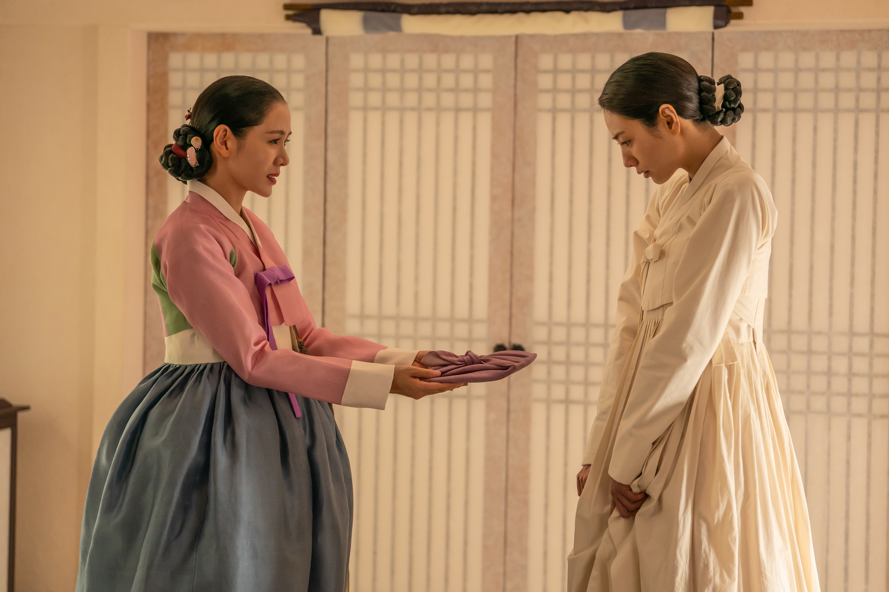 Eine Szene der Netflix-Serie &bdquo;The Scandal