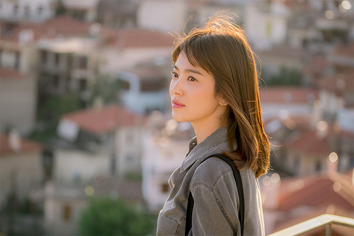 Actress Song Hye-kyo plays one of the main characters in KBS' hit soap opera 'Descendants of the Sun.'