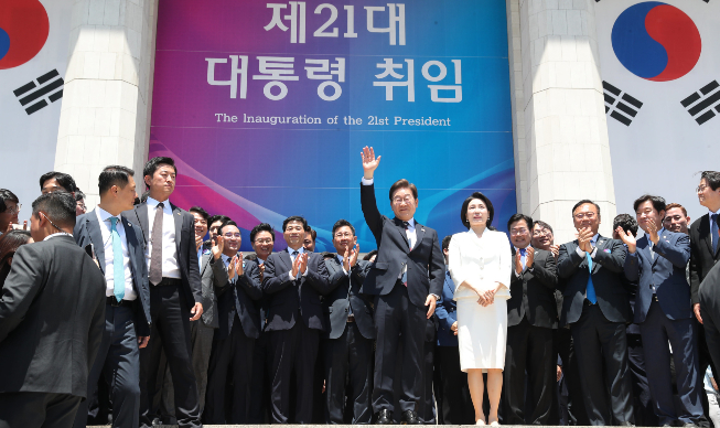 Präsident Lee Jae Myung