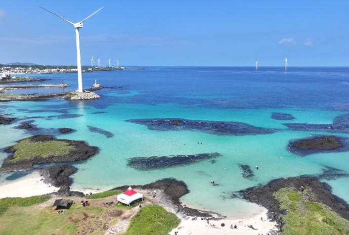 Conan-Beach auf Insel Jeju