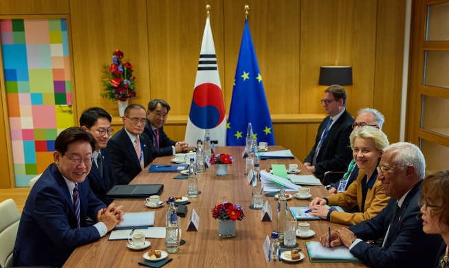 Korea und EU verstärken ihre Zusammenarbeit in Sicherheit und Wirtschaft