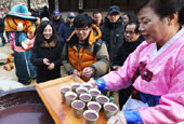 Koreanische Rezepte: Rote-Bohnen-Brei Patjuk