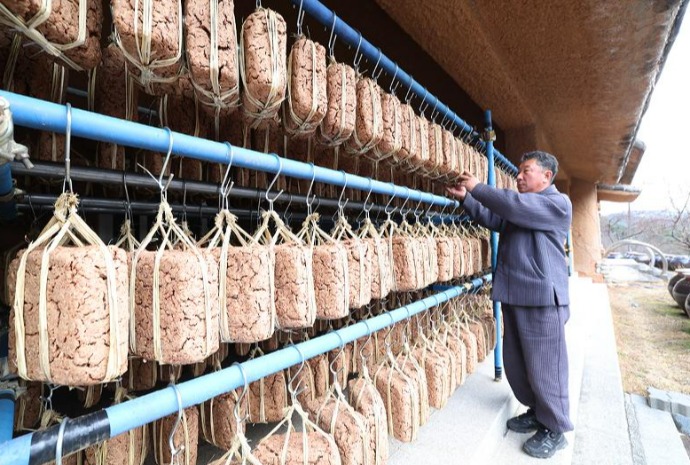 Meju, Grundzutat für fermentierte Saucen und Pasten