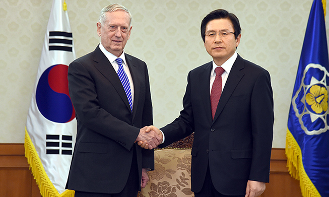 Mattis: Pyongyangs nukleare Bedrohungen sind ein Top-Sicherheitsthema für Washington 