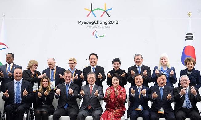 PyeongChang-Paralympics münden ins ‚Friedensmeer‘