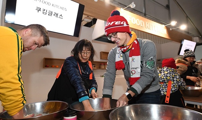 ‚K-Food Plaza‘ in PyeongChang war sehr beliebt