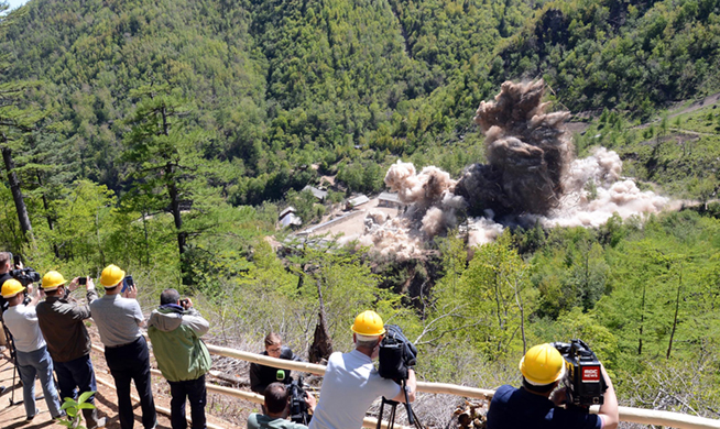 Erster Schritt Richtung Denuklearisierung: Nordkorea zerstört Atomtestgelände Punggye-ri