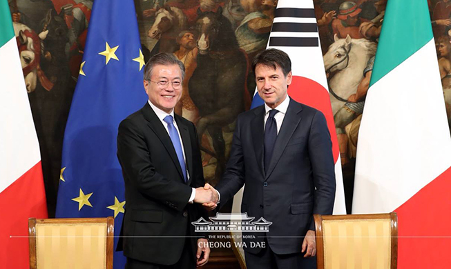 Südkorea und Italien wollen ihre Partnerschaft stärken