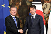 Südkorea-Italien-Gipfel (Oktober 2018)