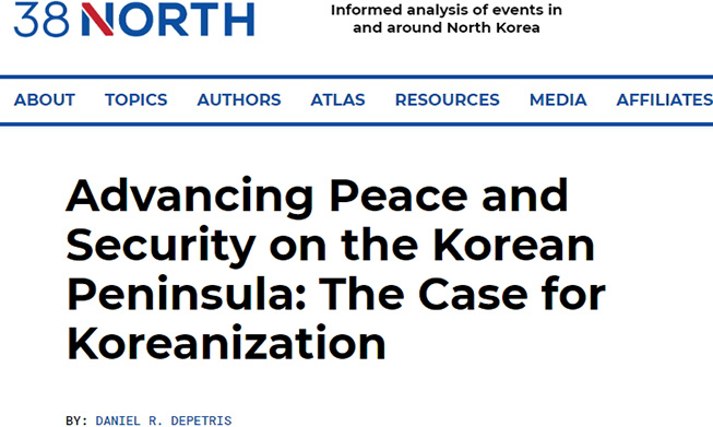 „38 North“ betont die Rolle der USA für den Frieden auf der koreanischen Halbinsel