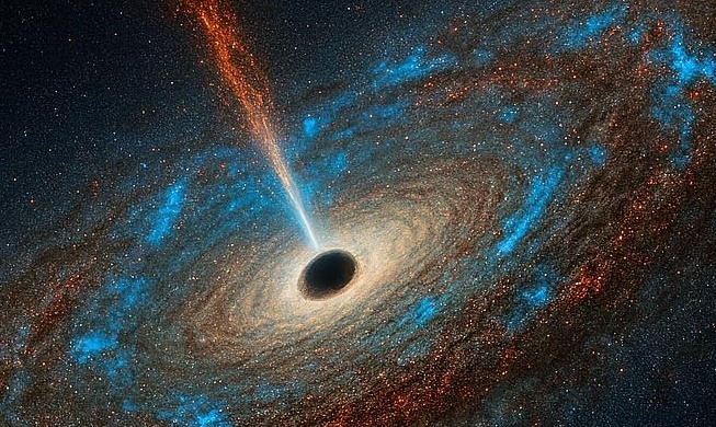 ﻿80 Billionen Mal heller als die Sonne – Koreanisches Astronomisches Forschungsinstitut entdeckt riesige Galaxie „Blue DOG“