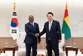 Gipfeltreffen zwischen Korea und Guinea-Bissau (Juni 2024)