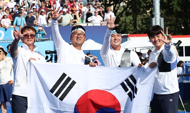 Team Korea eroberte alle Disziplinen im Bogenschießen bei Olympia 2024