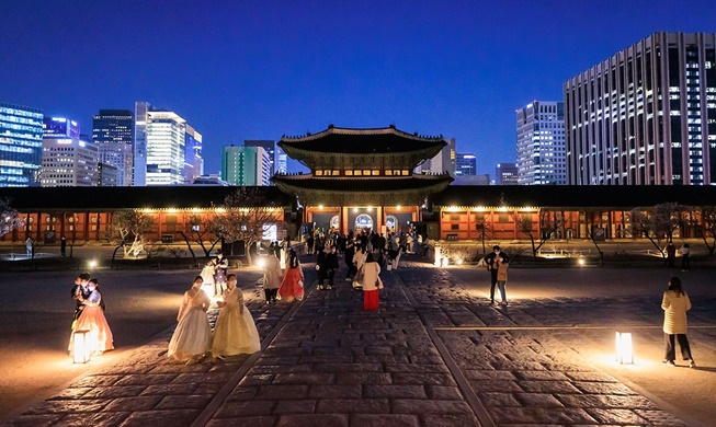 Ab 1. September beginnt die Abendbesichtigung im Palast Gyeongbokgung