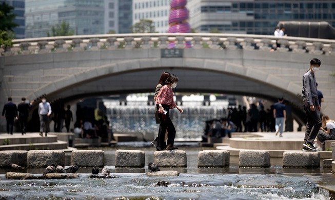 [Korea in Fotos] Sommer, Fluss, Menschen