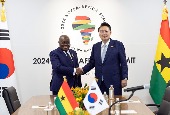 Gipfeltreffen zwischen Korea und Ghana (Juni 2024)