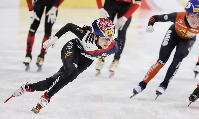 Korea eroberte die Shorttrack-Mixed-Staffel bei der Short Track World Tour