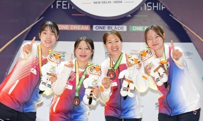 Korea holt Goldmedaille im Damen-Säbel bei Asienmeisterschaften