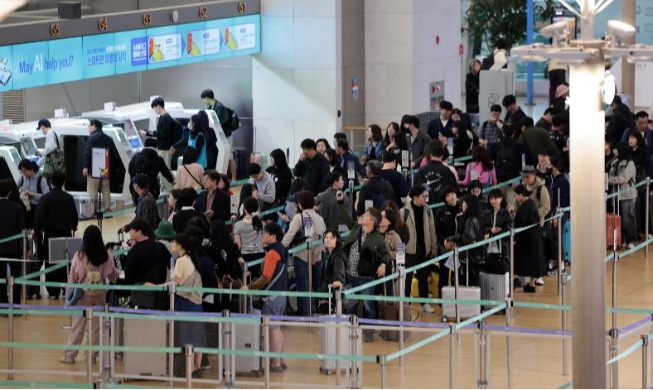 Höchstrekord der Flugpassagiere am Flughafen Incheon im ersten Halbjahr