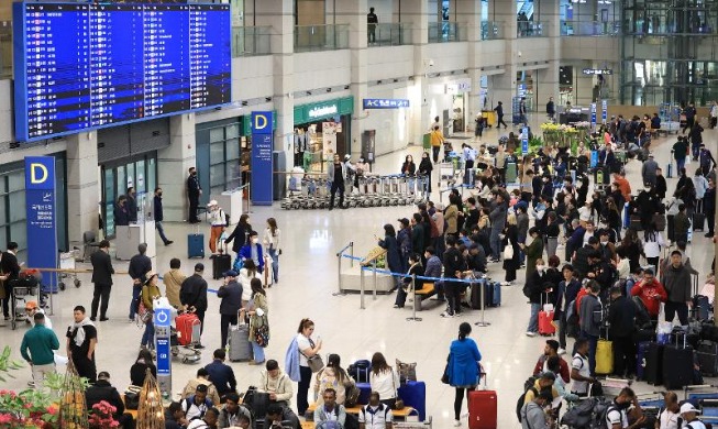 Internationaler Flughafen Incheon wird drittgrößter Flughafen der Welt