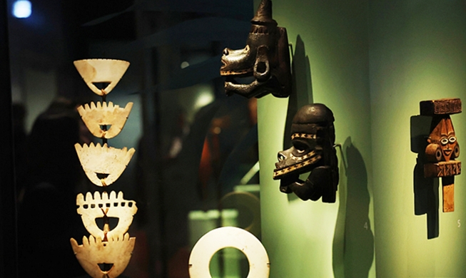 Sonderausstellung “Mana Moana - Arts of the Great Ocean, OCEANIA“ in Korea läuft
