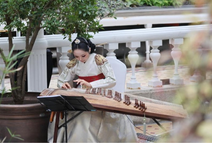 Gugak-Konzert im Changgyeonggung-Palast