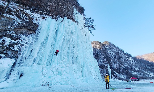 Eisklettern: Abenteuer im Winter