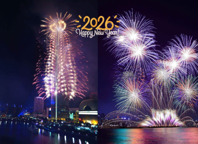 Silvester in Korea: Glockenläuten, Feuerwerk und Tteokguk