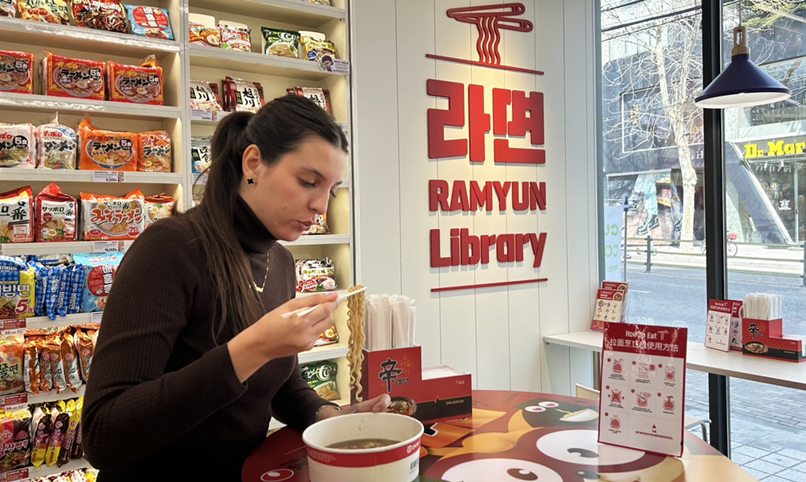 “Ramyun Library” – ein Muss für die ausländischen Touristen in Seoul