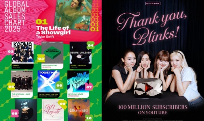 K-Pop-stars eroberten die Global Album Sales Charts 2025
