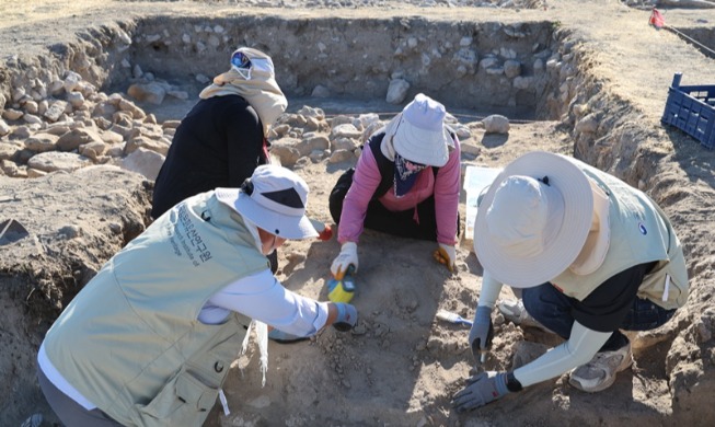 Koreanische Archäologie: Hellenistisches Mosaik entdeckt