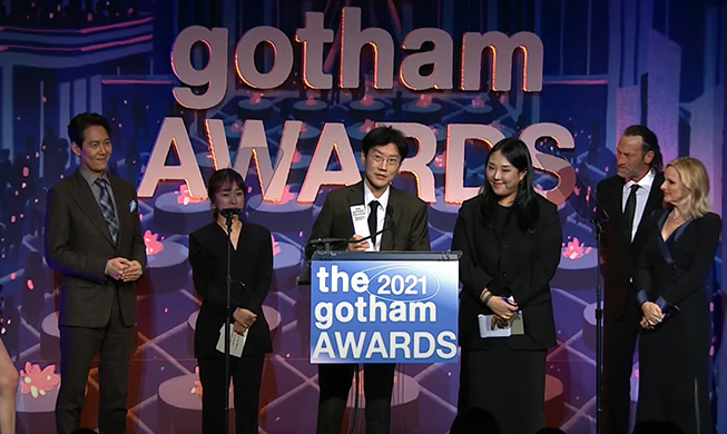 „Squid Game“ gewinnt bei den Gotham Awards die beste Serie im Langformat