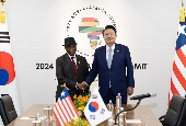 Gipfeltreffen zwischen Korea und Liberia (Juni 2024)