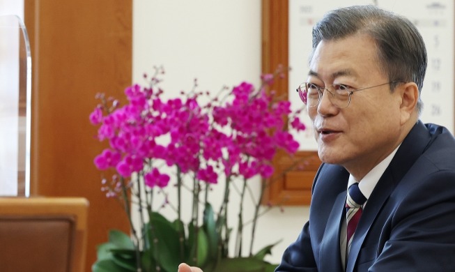 Interview mit Präsident Moon Jae-in: Von Nordkorea-Politik bis Korea-Japan-Beziehung