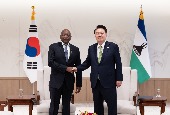 Gipfeltreffen zwischen Korea und Lesotho (Juni 2024)