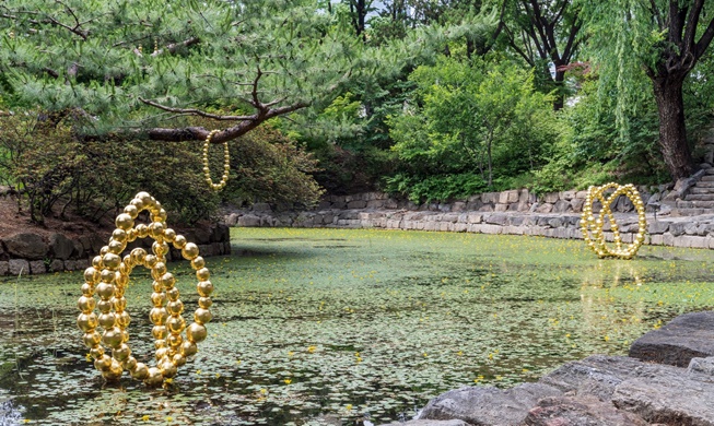 Goldene Ausstellung im Palast Deoksugung: Genießen Sie ein Moment der Symbiose mit der Natur