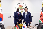 Gipfeltreffen zwischen Korea und Kenia (Juni 2024)