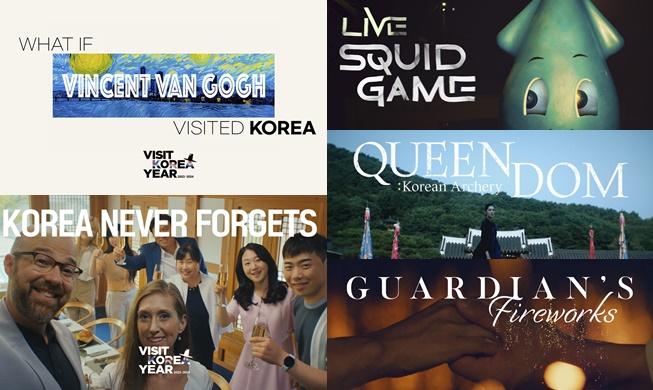Explodierende Beliebtheit von fünf Werbevideos für den Tourismus in Korea
